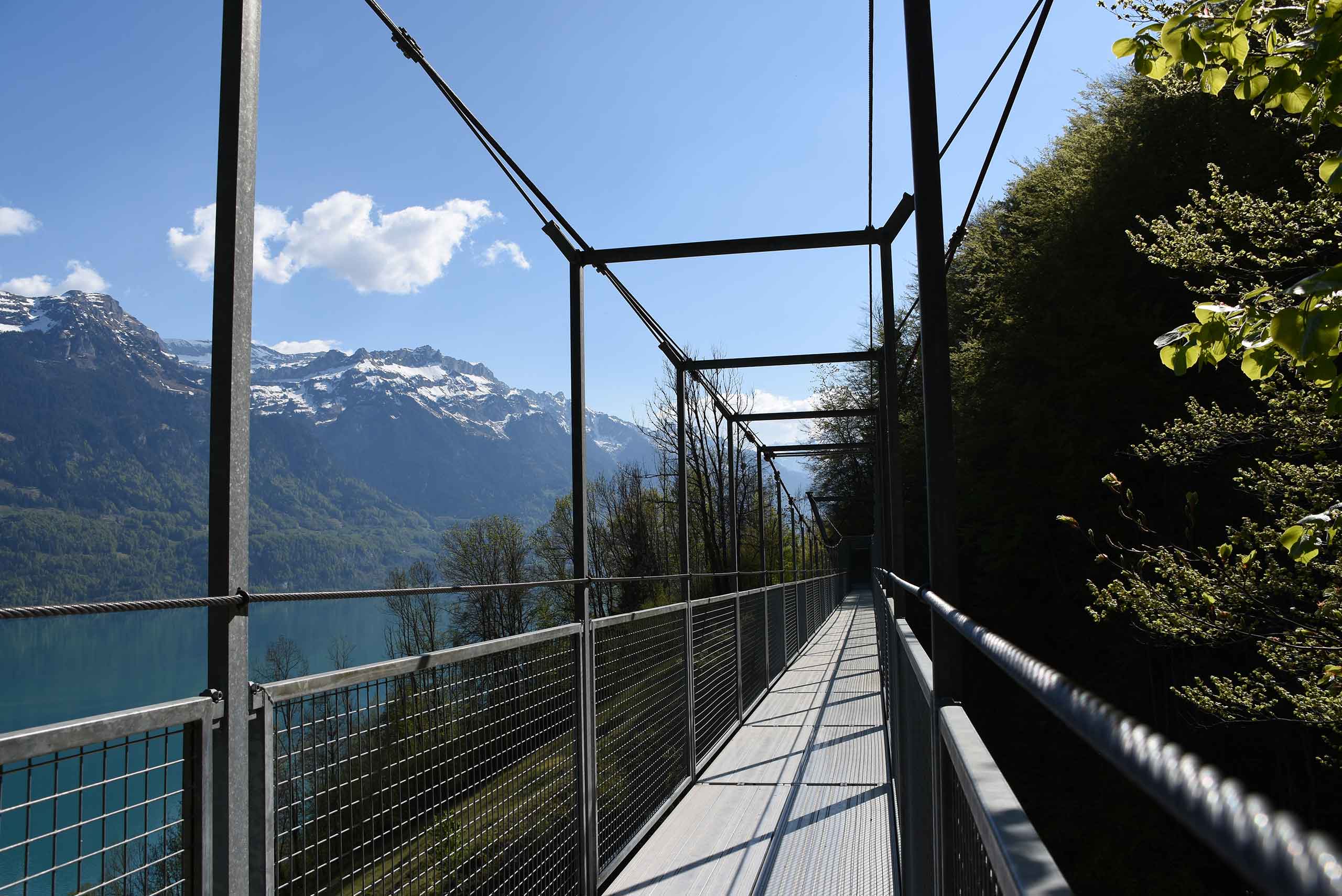 Brienz (West)-Oberried via Hängebrücke