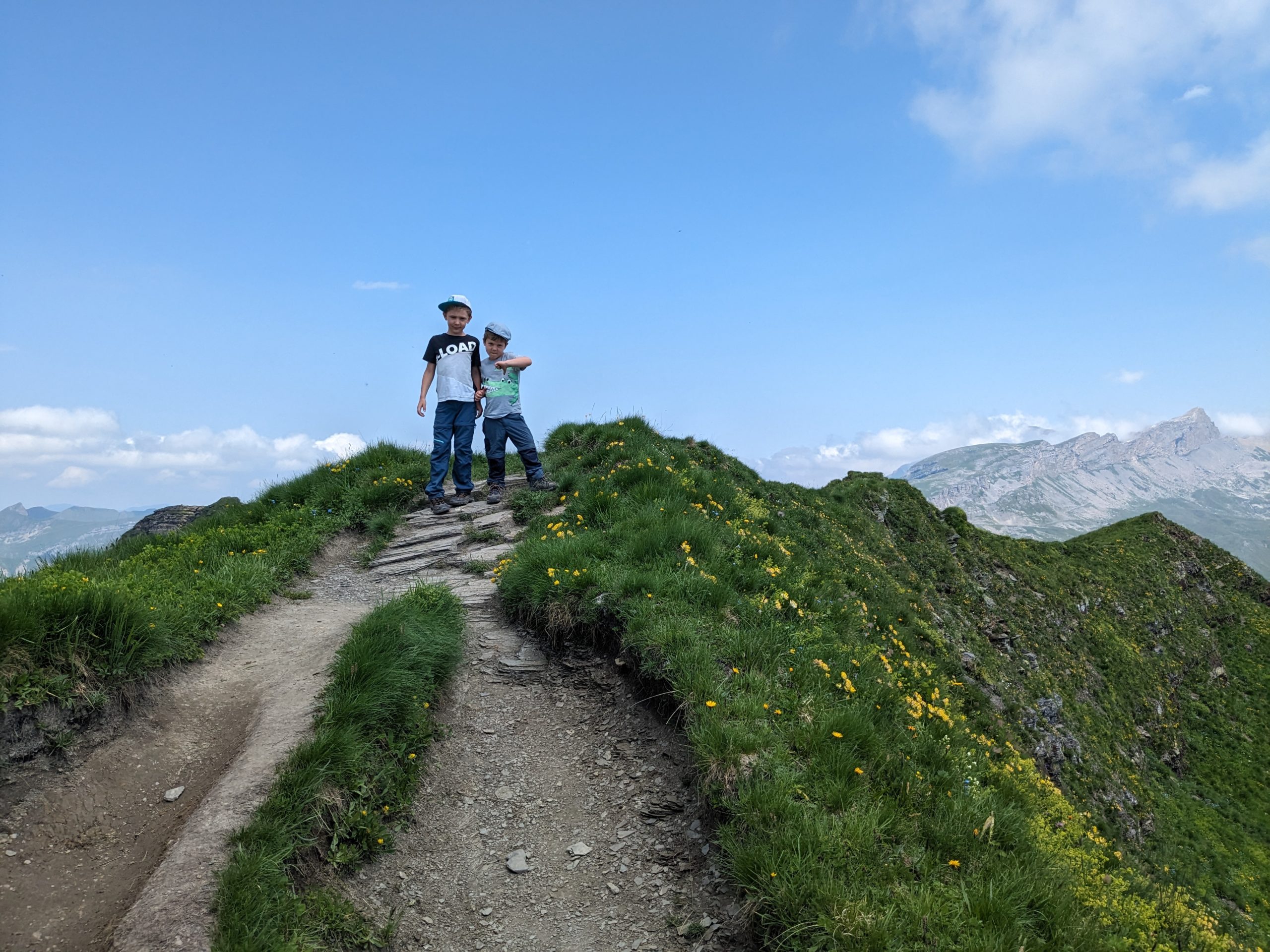 Horizontweg vom Alpentower zur Engstlenalp